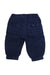 A Navy Casual Pants from Petit Bateau in size 6-12M for boy. (Back View)