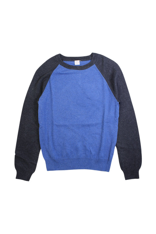 A Blue Sweatshirts from Crewcuts in size 10Y for boy. (Front View)
