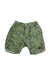 A Green Shorts from Munster in size 7Y for boy. (Front View)
