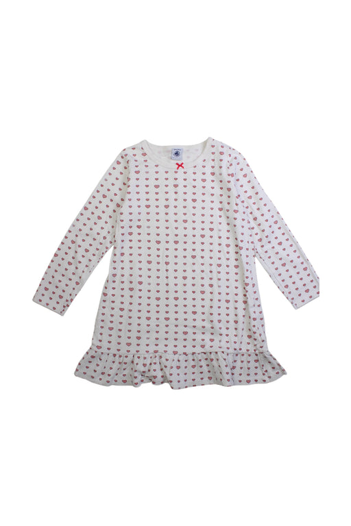 A White Long Sleeve Tops from Petit Bateau in size 8Y for girl. (Front View)