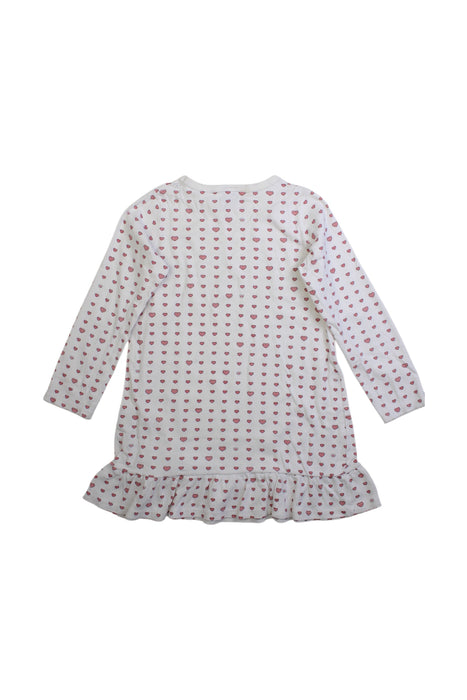 A White Long Sleeve Tops from Petit Bateau in size 8Y for girl. (Back View)
