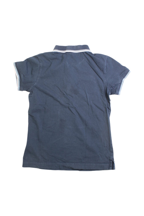 A Navy Short Sleeve Polos from Nike in size 14Y for girl. (Back View)