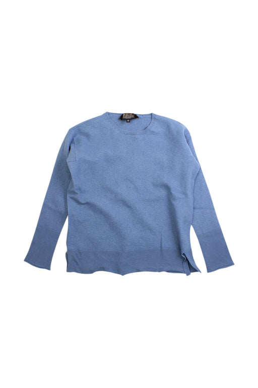 A Blue Knit Sweaters from Loro Piana in size 12Y for girl. (Front View)