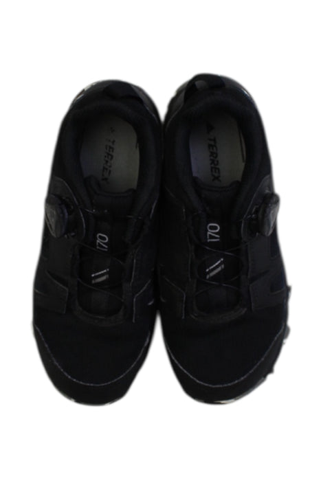 A Black Sneakers from Adidas in size 6T for boy. (Back View)