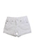 A White Shorts from 7 For All Mankind in size 7Y for girl. (Front View)