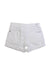 A White Shorts from 7 For All Mankind in size 7Y for girl. (Back View)
