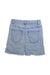 A Blue Mid Skirts from Seed in size 8Y for girl. (Back View)