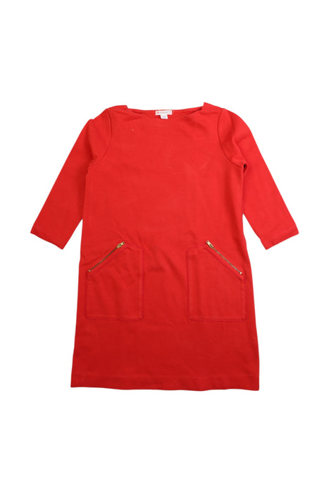 A Red Long Sleeve Dresses from Crewcuts in size 8Y for girl. (Front View)
