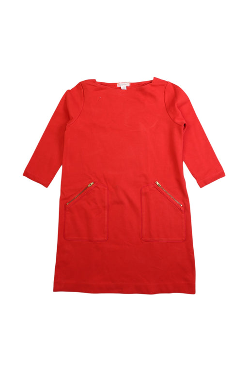 A Red Long Sleeve Dresses from Crewcuts in size 8Y for girl. (Front View)