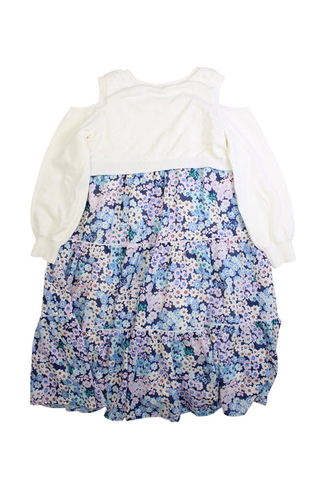 A Multicolour Long Sleeve Dresses from Kate Spade in size 10Y for girl. (Back View)