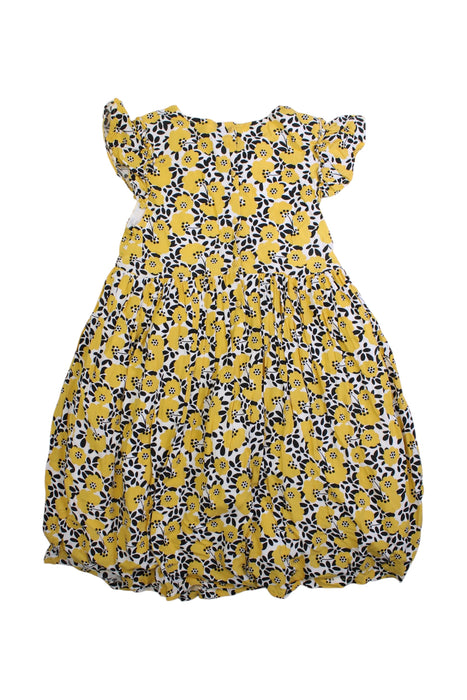 A Multicolour Sleeveless Dresses from DPAM in size 10Y for girl. (Back View)