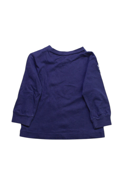 A Navy Long Sleeve T Shirts from Ralph Lauren in size 3-6M for neutral. (Back View)