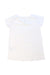 A White Short Sleeve Tops from Jacadi in size 8Y for girl. (Back View)