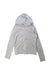 A Grey Zippered Sweatshirts from Juicy Couture in size 8Y for girl. (Front View)