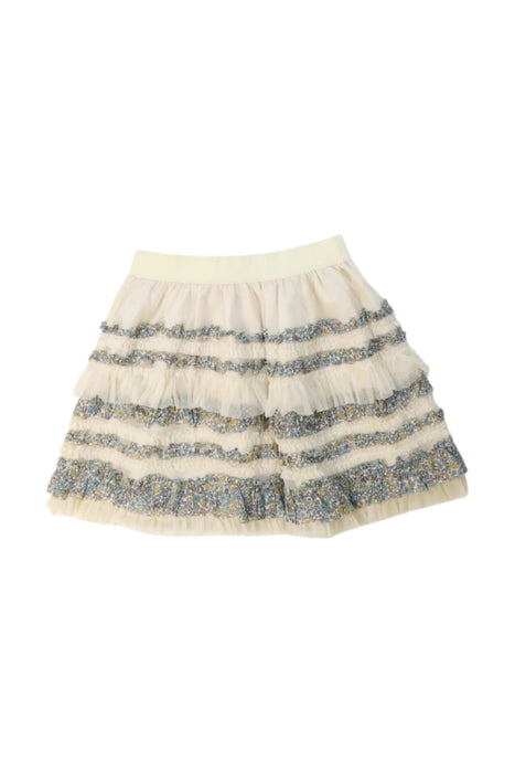 A Multicolour Tulle Skirts from Gingersnaps in size 10Y for girl. (Back View)