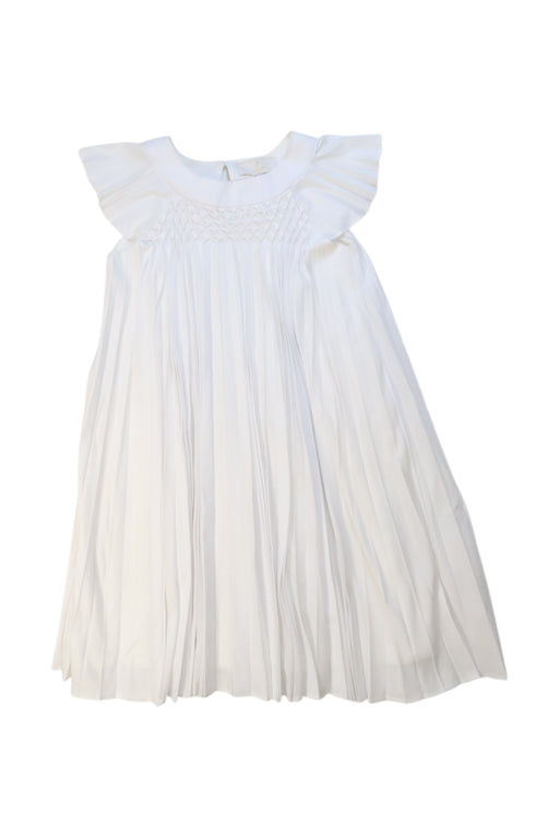 A White Sleeveless Dresses from Jacadi in size 8Y for girl. (Front View)