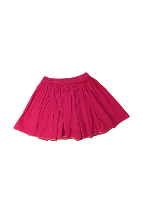 A Pink Short Skirts from Petit Bateau in size 6T for girl. (Front View)