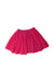 A Pink Short Skirts from Petit Bateau in size 6T for girl. (Back View)