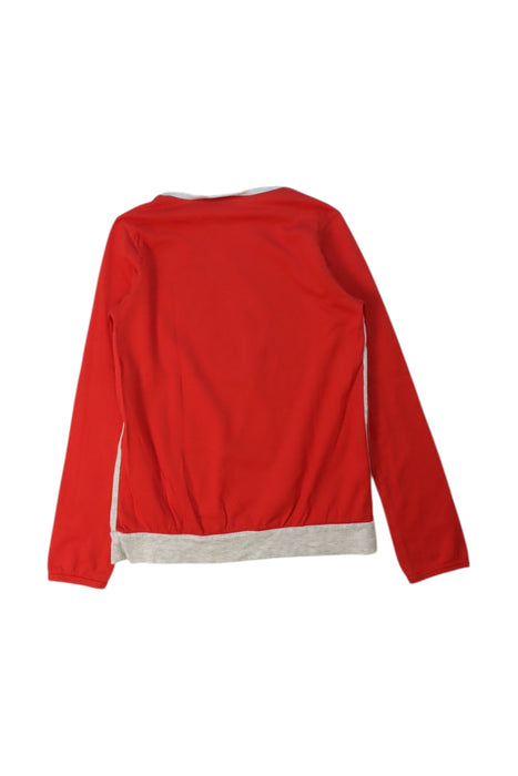 A Beige Sweatshirts from Petit Bateau in size 8Y for girl. (Back View)