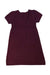 A Burgundy Sweater Dresses from Bonpoint in size 6T for girl. (Back View)