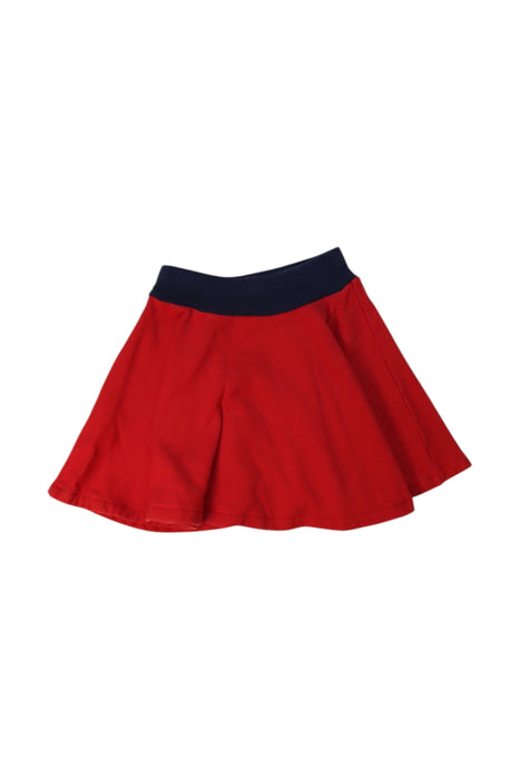 A Red Short Skirts from Petit Bateau in size 8Y for girl. (Back View)
