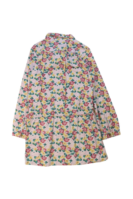 A Multicolour Long Sleeve Dresses from Petit Bateau in size 8Y for girl. (Back View)