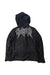 A Black Coats from Hysteric Mini in size 5T for girl. (Back View)