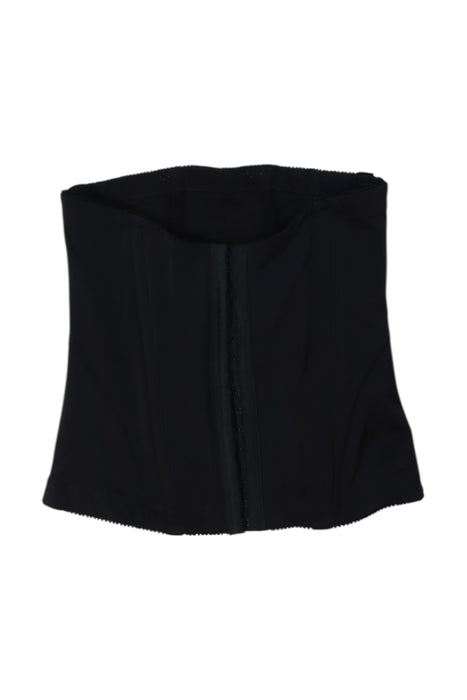 A Black Maternity Support from Belly Bandit in size Maternity-M for maternity. (Back View)