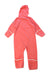 A Pink Snowsuits from Columbia in size 18-24M for girl. (Back View)
