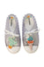 A Transparent Sneakers from Mini Melissa in size 4T for girl. (Back View)