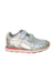A Silver Sneakers from Puma in size 6T for girl. (Front View)