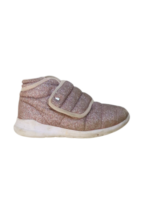 A Brown Winter Boots from Bibi in size 5T for girl. (Front View)