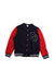 A Navy Lightweight Jackets from Petit Bateau in size 8Y for neutral. (Front View)