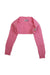 A Pink Knit Sweaters from Simonetta in size 6T for girl. (Front View)