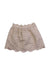 A Beige Short Skirts from Janie & Jack in size 4T for girl. (Front View)