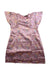 A Pink Sleeveless Dresses from Velveteen in size 4T for girl. (Front View)