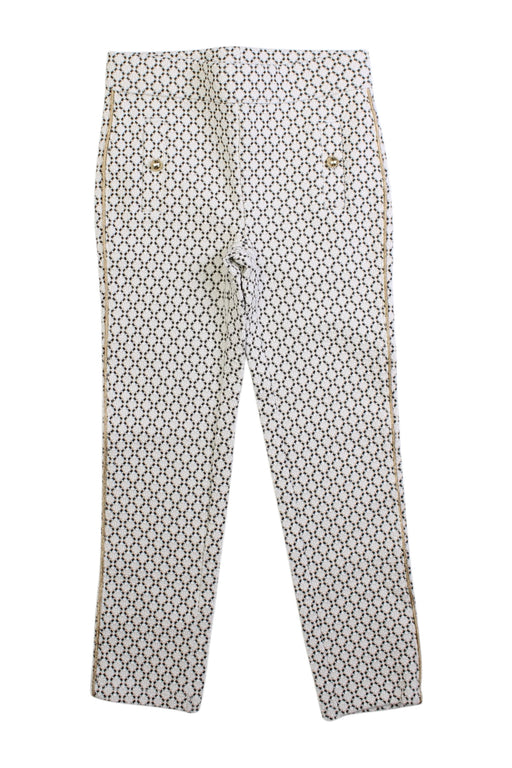 A Black Casual Pants from Janie & Jack in size 5T for girl. (Front View)