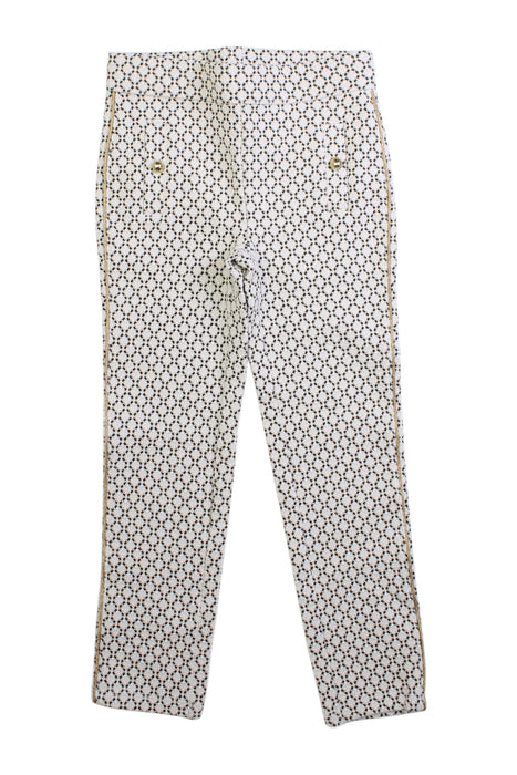 A Black Casual Pants from Janie & Jack in size 5T for girl. (Front View)