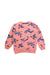 A Pink Sweatshirts from Petit Bateau in size 6T for girl. (Front View)