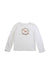 A White Long Sleeve Tops from Janie & Jack in size 6T for girl. (Front View)
