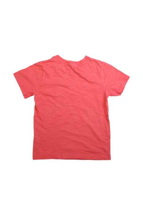 A Red Short Sleeve T Shirts from Janie & Jack in size 7Y for girl. (Back View)