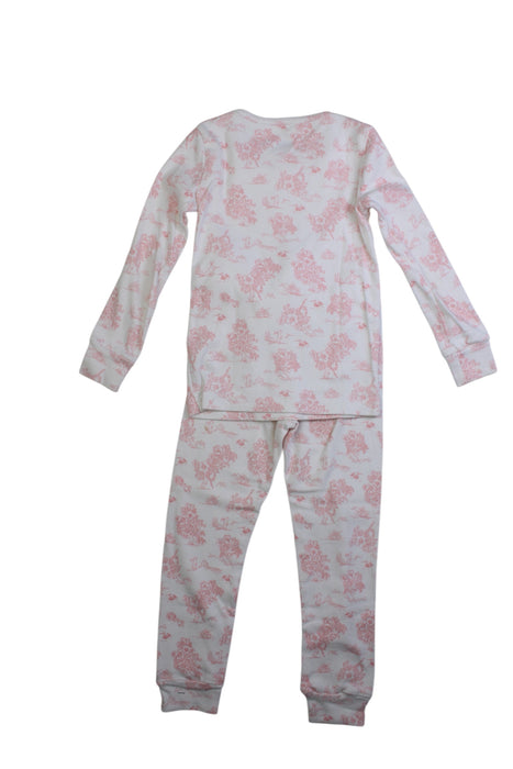 A Pink Pyjama Sets from Janie & Jack in size 5T for girl. (Back View)