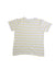 A White Short Sleeve T Shirts from Janie & Jack in size 7Y for girl. (Back View)