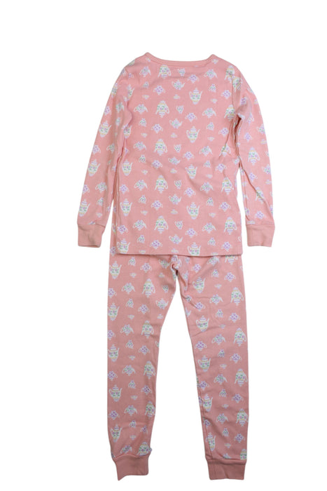 A Pink Pyjama Sets from Janie & Jack in size 7Y for girl. (Back View)
