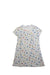A Multicolour Short Sleeve Dresses from Petit Bateau in size 6T for girl. (Front View)