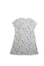 A Multicolour Short Sleeve Dresses from Petit Bateau in size 6T for girl. (Back View)