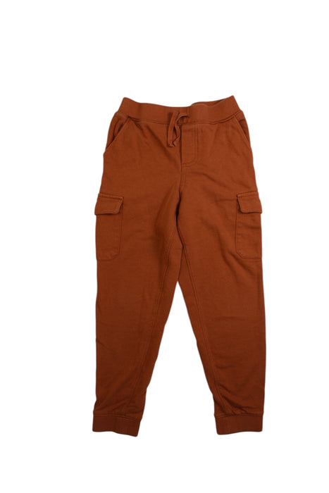 A Brown Casual Pants from Janie & Jack in size 7Y for boy. (Front View)