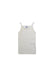 A White Sleeveless Tops from Petit Bateau in size 6T for girl. (Front View)