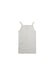 A White Sleeveless Tops from Petit Bateau in size 6T for girl. (Back View)
