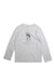 A White Long Sleeve T Shirts from Janie & Jack in size 7Y for neutral. (Front View)